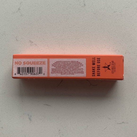 Jeffree Star Velour Liquid Lipstick - No Squeeze (Soft Nude/Orange Tones) - NWB - Picture 5 of 5